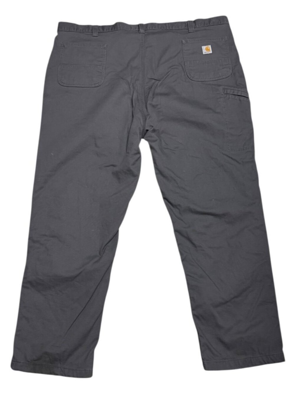 CARHARTT Pants Relaxed Fit Lined Winter Work Casual Grey Mens 48x32